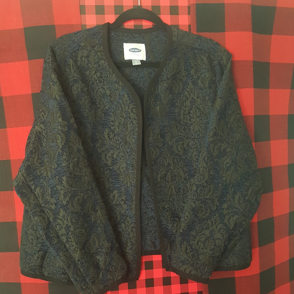 OLD NAVY Brocade Crop Jacket XXL